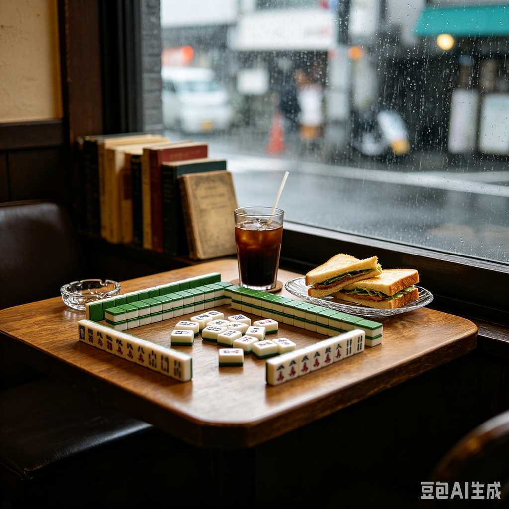 modern minimalist mahjong set